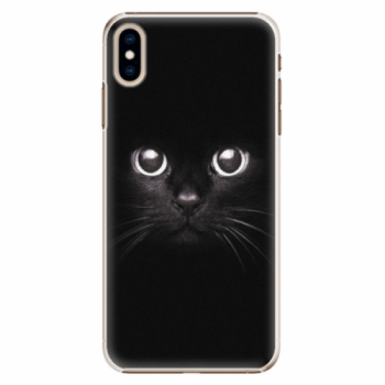 Plastové pouzdro iSaprio - Black Cat - iPhone XS Max