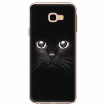 Plastové pouzdro iSaprio - Black Cat - Samsung Galaxy J4+