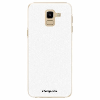 Plastové pouzdro iSaprio - 4Pure - bílý - Samsung Galaxy J6