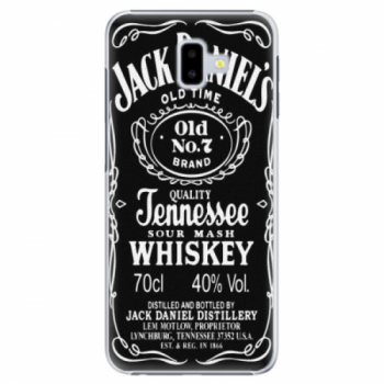 Plastové pouzdro iSaprio - Jack Daniels - Samsung Galaxy J6+