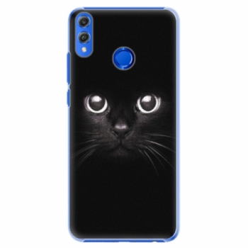 Plastové pouzdro iSaprio - Black Cat - Huawei Honor 8X