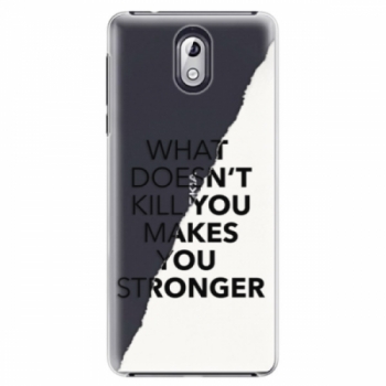 Plastové pouzdro iSaprio - Makes You Stronger - Nokia 3.1