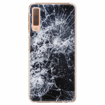 Plastové pouzdro iSaprio - Cracked - Samsung Galaxy A7 (2018)
