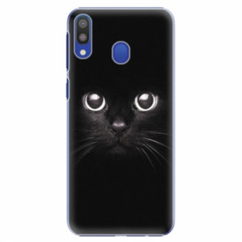 Plastové pouzdro iSaprio - Black Cat - Samsung Galaxy M20