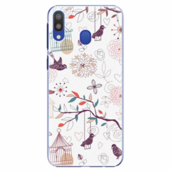 Plastové pouzdro iSaprio - Birds - Samsung Galaxy M20