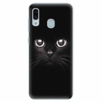 Plastové pouzdro iSaprio - Black Cat - Samsung Galaxy A30