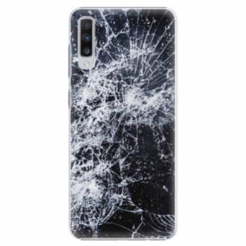 Plastové pouzdro iSaprio - Cracked - Samsung Galaxy A70