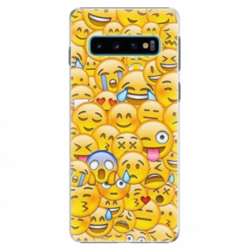 Plastové pouzdro iSaprio - Emoji - Samsung Galaxy S10