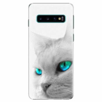 Plastové pouzdro iSaprio - Cats Eyes - Samsung Galaxy S10