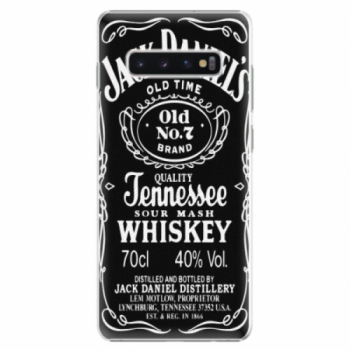 Plastové pouzdro iSaprio - Jack Daniels - Samsung Galaxy S10+