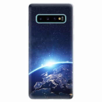 Odolné silikonové pouzdro iSaprio - Earth at Night - Samsung Galaxy S10