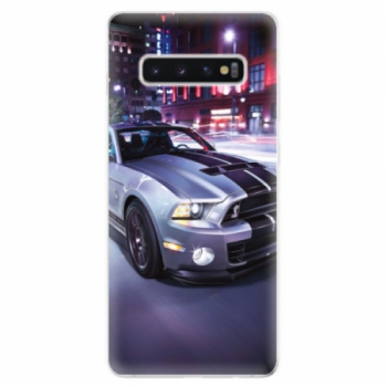 Odolné silikonové pouzdro iSaprio - Mustang - Samsung Galaxy S10+