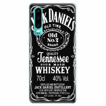Odolné silikonové pouzdro iSaprio - Jack Daniels - Huawei P30