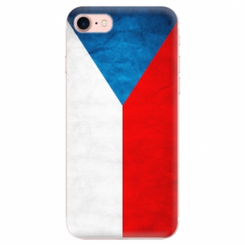Odolné silikonové pouzdro iSaprio - Czech Flag - iPhone 7