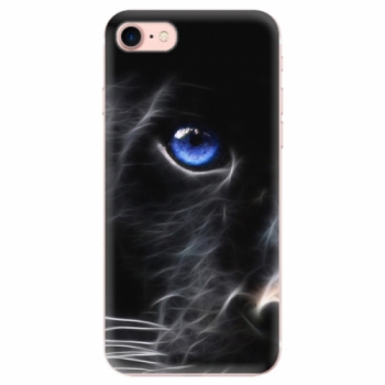 Odolné silikonové pouzdro iSaprio - Black Puma - iPhone 7