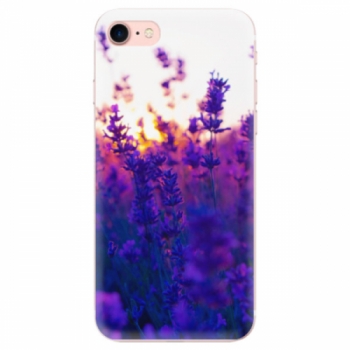 Odolné silikonové pouzdro iSaprio - Lavender Field - iPhone 7