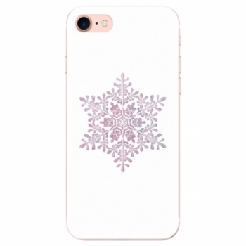 Odolné silikonové pouzdro iSaprio - Snow Flake - iPhone 7