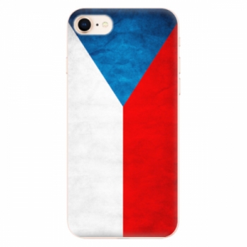 Odolné silikonové pouzdro iSaprio - Czech Flag - iPhone 8