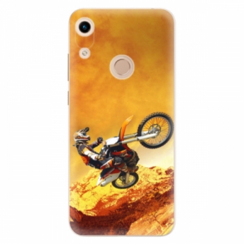 Odolné silikonové pouzdro iSaprio - Motocross - Huawei Honor 8A