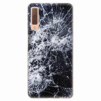 Odolné silikonové pouzdro iSaprio - Cracked - Samsung Galaxy A7 (2018)