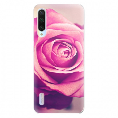 Odolné silikonové pouzdro iSaprio - Pink Rose - Xiaomi Mi A3