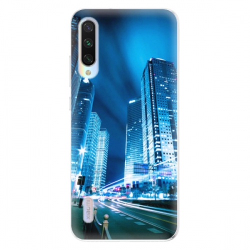 Odolné silikonové pouzdro iSaprio - Night City Blue - Xiaomi Mi A3