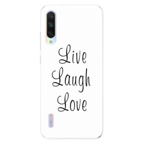 Odolné silikonové pouzdro iSaprio - Live Laugh Love - Xiaomi Mi A3