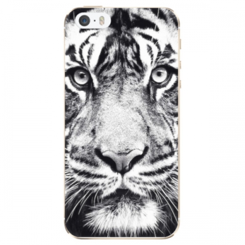 Odolné silikonové pouzdro iSaprio - Tiger Face - iPhone 5/5S/SE