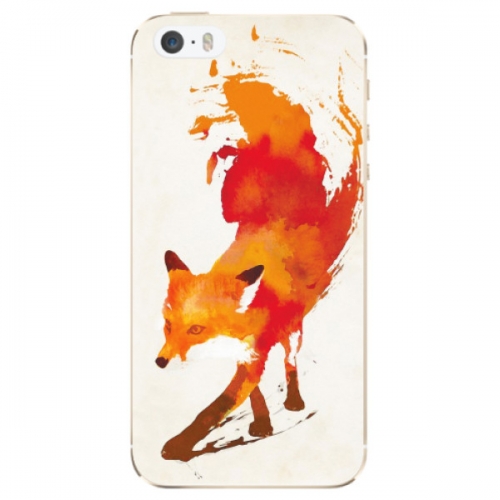 Odolné silikonové pouzdro iSaprio - Fast Fox - iPhone 5/5S/SE