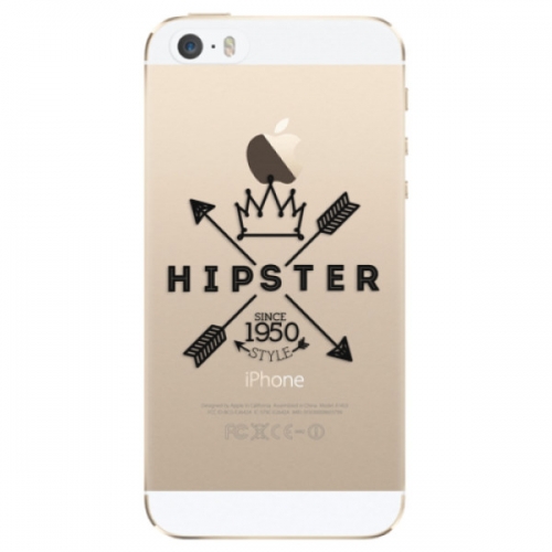 Odolné silikonové pouzdro iSaprio - Hipster Style 02 - iPhone 5/5S/SE