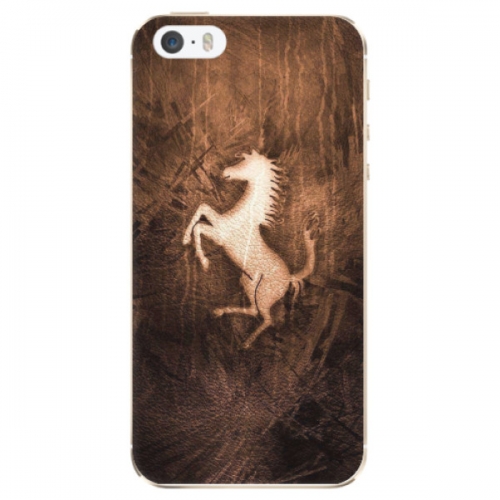 Odolné silikonové pouzdro iSaprio - Vintage Horse - iPhone 5/5S/SE