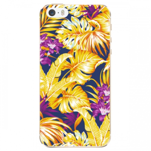 Odolné silikonové pouzdro iSaprio - Tropical Orange 04 - iPhone 5/5S/SE
