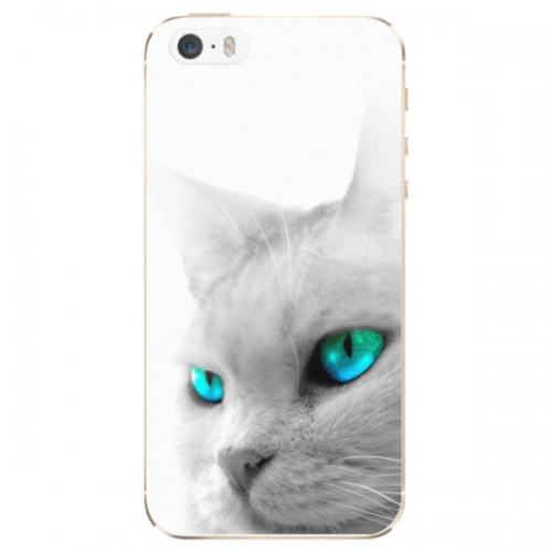 Odolné silikonové pouzdro iSaprio - Cats Eyes - iPhone 5/5S/SE