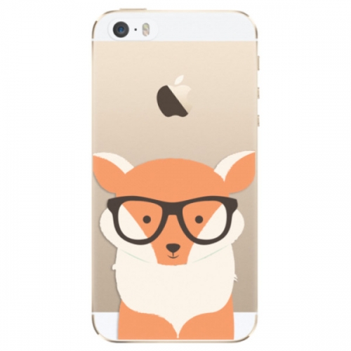 Odolné silikonové pouzdro iSaprio - Orange Fox - iPhone 5/5S/SE
