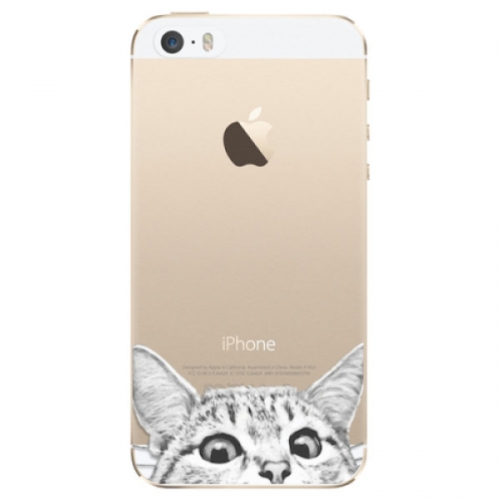 Odolné silikonové pouzdro iSaprio - Cat 02 - iPhone 5/5S/SE