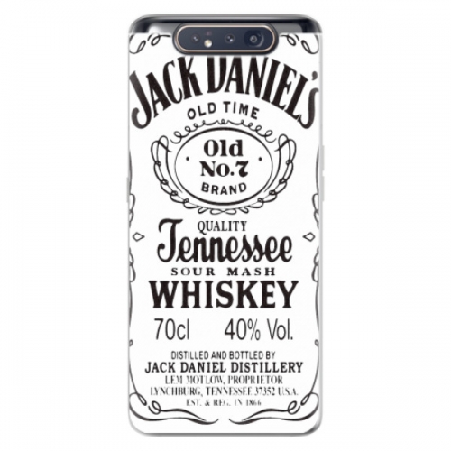 Odolné silikonové pouzdro iSaprio - Jack White - Samsung Galaxy A80
