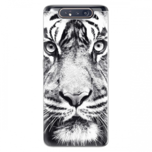 Odolné silikonové pouzdro iSaprio - Tiger Face - Samsung Galaxy A80