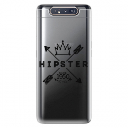 Odolné silikonové pouzdro iSaprio - Hipster Style 02 - Samsung Galaxy A80