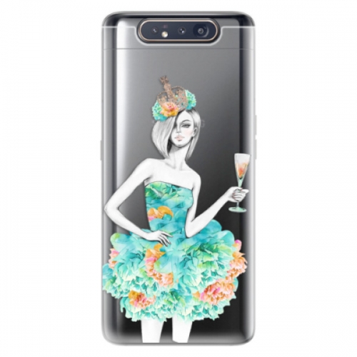 Odolné silikonové pouzdro iSaprio - Queen of Parties - Samsung Galaxy A80