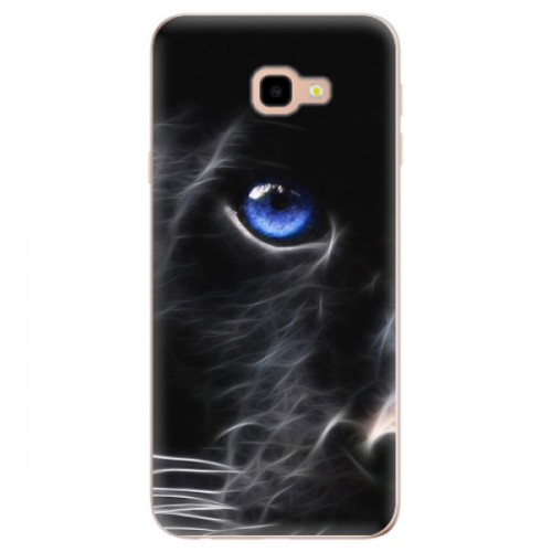 Odolné silikonové pouzdro iSaprio - Black Puma - Samsung Galaxy J4+