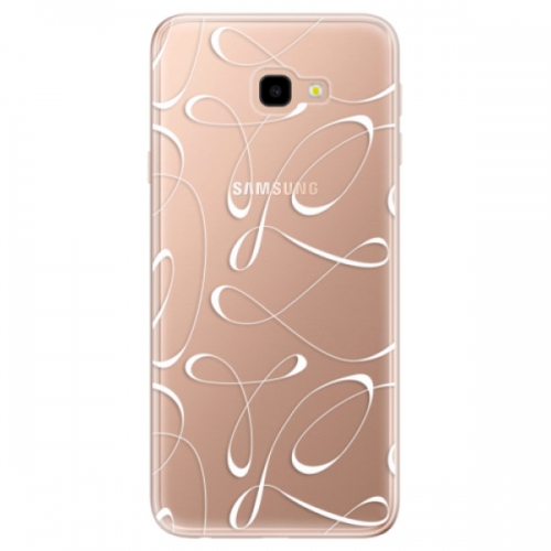 Odolné silikonové pouzdro iSaprio - Fancy - white - Samsung Galaxy J4+