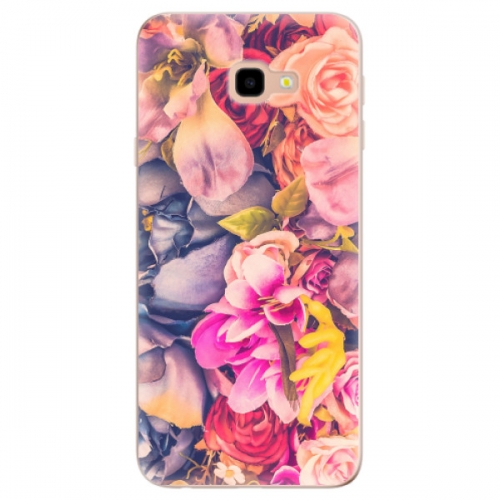 Odolné silikonové pouzdro iSaprio - Beauty Flowers - Samsung Galaxy J4+