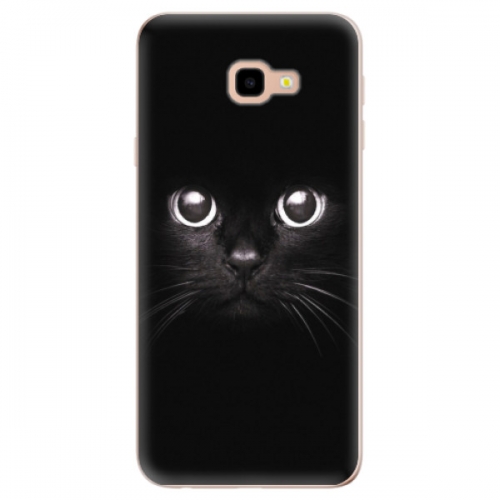 Odolné silikonové pouzdro iSaprio - Black Cat - Samsung Galaxy J4+