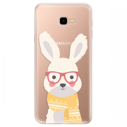 Odolné silikonové pouzdro iSaprio - Smart Rabbit - Samsung Galaxy J4+