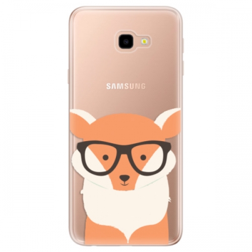 Odolné silikonové pouzdro iSaprio - Orange Fox - Samsung Galaxy J4+