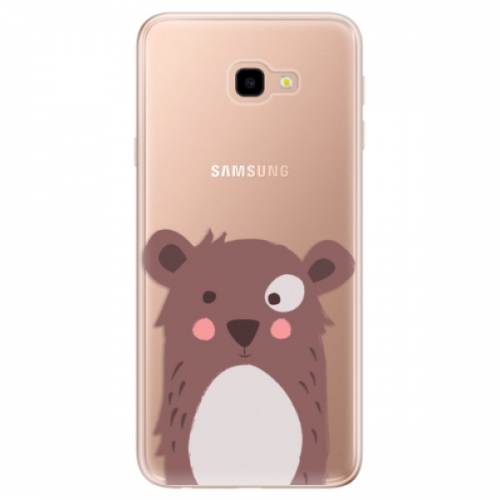 Odolné silikonové pouzdro iSaprio - Brown Bear - Samsung Galaxy J4+