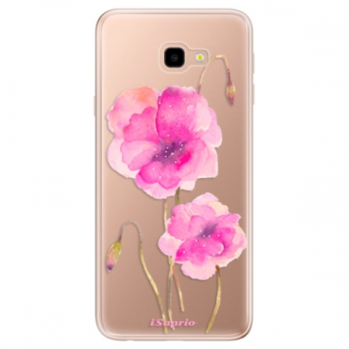 Odolné silikonové pouzdro iSaprio - Poppies 02 - Samsung Galaxy J4+