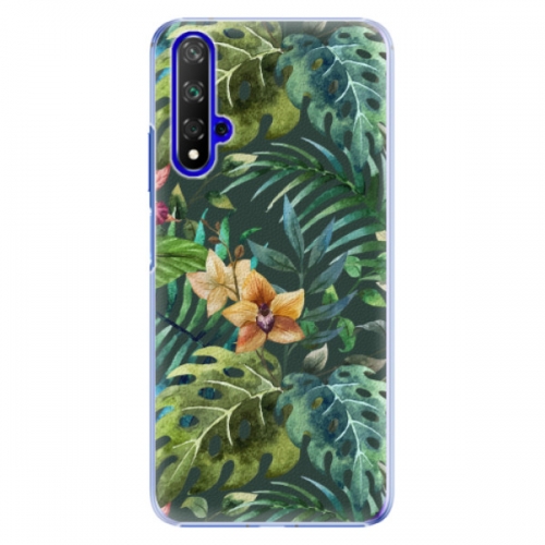 Plastové pouzdro iSaprio - Tropical Green 02 - Huawei Honor 20