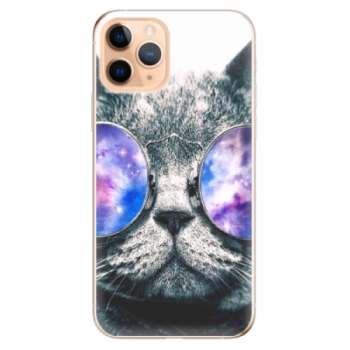 Odolné silikonové pouzdro iSaprio - Galaxy Cat - iPhone 11 Pro