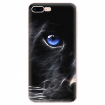 Odolné silikonové pouzdro iSaprio - Black Puma - iPhone 7 Plus
